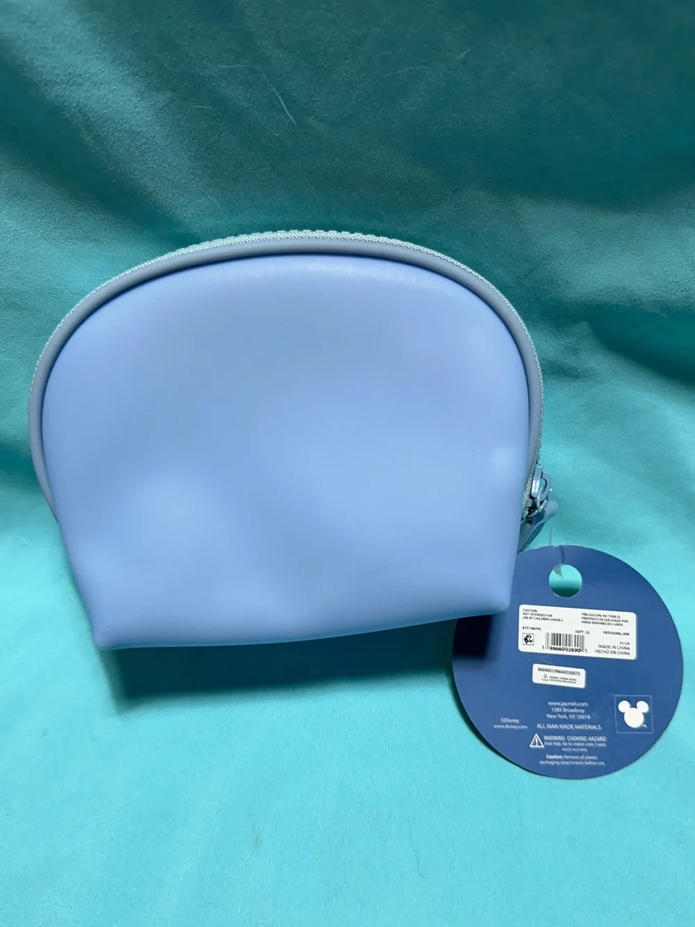 Disney Stitch & Angel Cosmetics Bag with Pink Heart